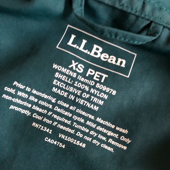 L.L. Bean Classic Anorak Jacket, Multi-Color - Women's Petite XS - Picture 3 of 5
